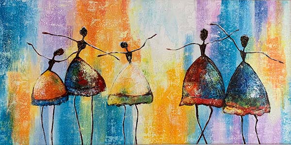 Bailarinas - 100 x 60 - Ast